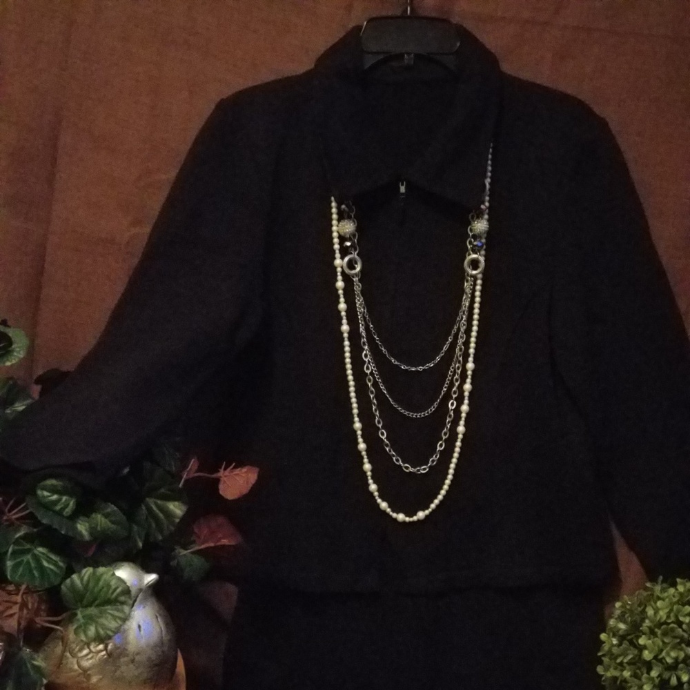Knit Skirt Suit
